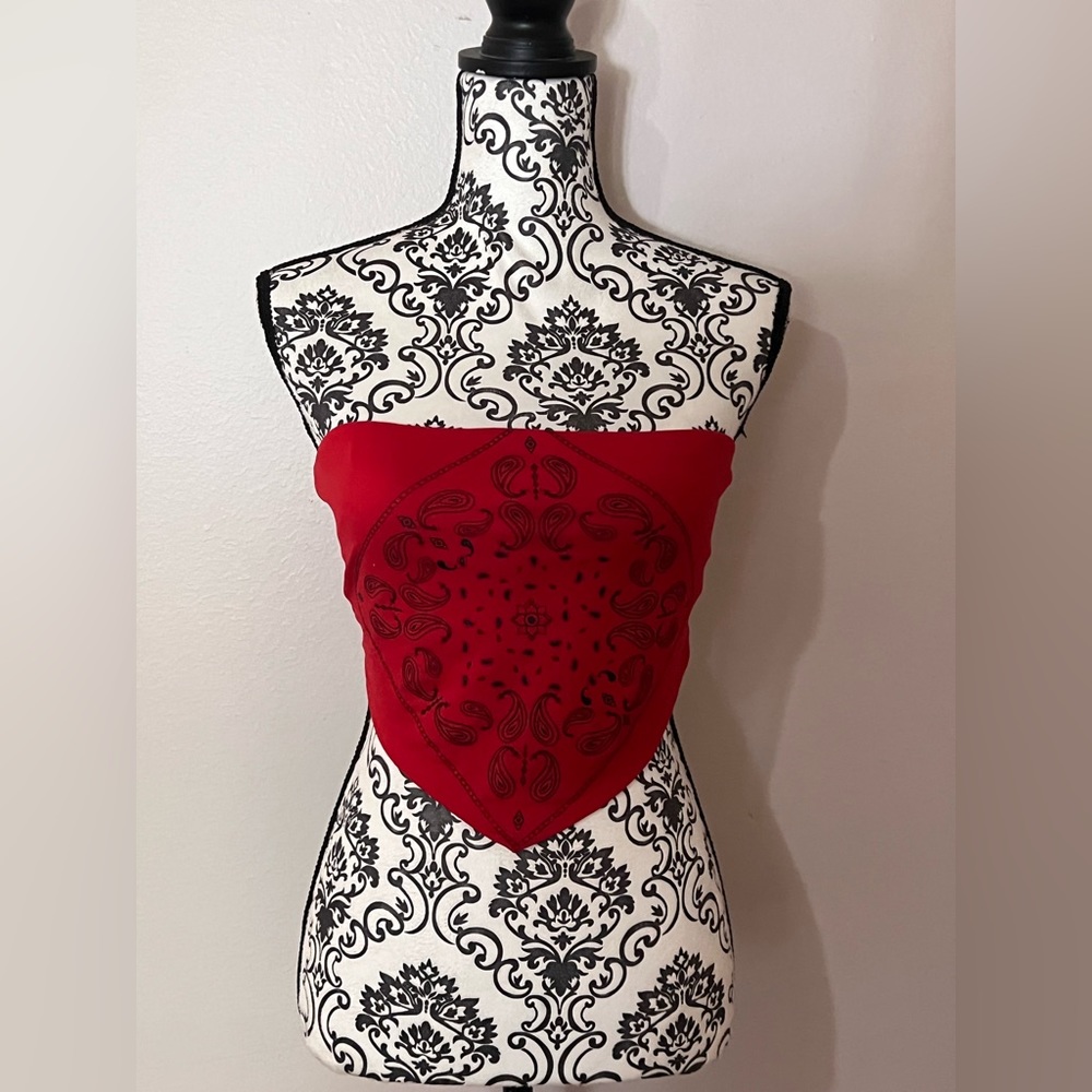 Bandana Tube Top
